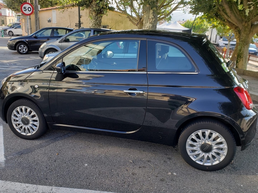 The rented Fiat 500 and flew from Oporto to Madrid